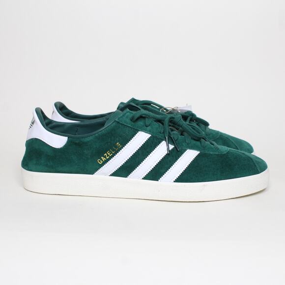 Adidas Originals Gazelle Decon Collegiate Green/White Suede Size Men's 13 IE9168 - Picture 3 of 7